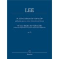 40 Easy Etudes for Violoncello op. 70 - Sebastian Lee - etiudy na wiolonczelę z akompaniamentem drugiej wiolonczeli - Lee