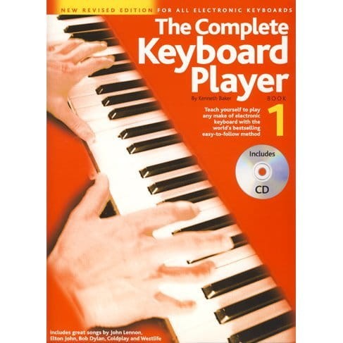 The Complete Keyboard Player - Book 1 (+ płyta CD) - Kenneth Baker - szkoła gry na keyboardzie