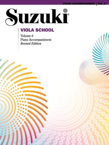 Suzuki Viola School 6 - piano accompaniment - akompaniamenty fortepianowe do części 6 podręcznika na altówkę