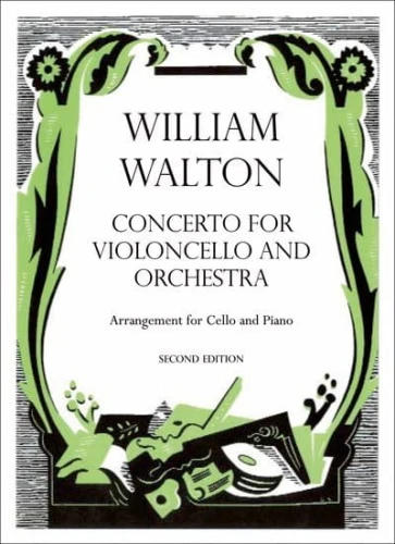 William Walton: Concerto for Violoncello and Orchestra - nuty na wiolonczelę i fortepian