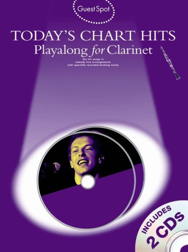 Guest Spot: Today's Chart Hits Playalong for Clarinet - Fiona Bolton - nuty na klarnet (+ 2 płyty CD)