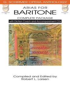Arias For Baritone - Complete Package - nuty na głos z fortepianem - Robert L. Larsen (+ 4 płyty CD)