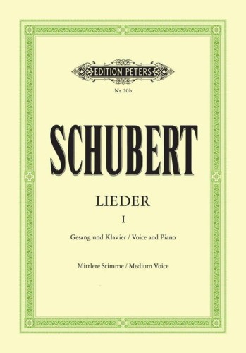 Franz Schubert: Lieder I - Pieśni tom 1 - 92 pieśni na głos średni z fortepianem
