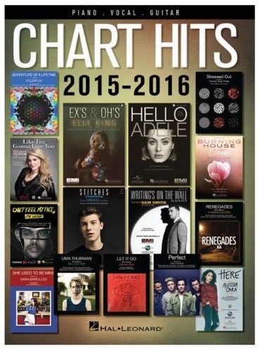 Chart Hits Of 2015-2016 (PVG) - na fortepian, melodia, akordy gitarowe, teksty