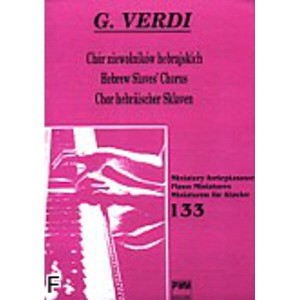 Chór niewolników hebrajskich na fortepian - Giuseppe Verdi