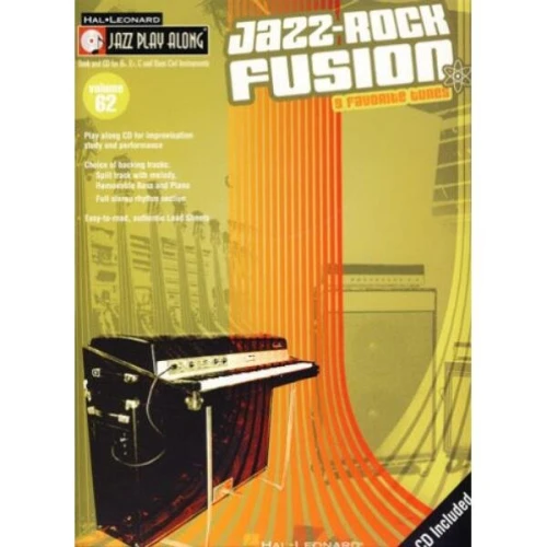 Jazz-Rock Fusion Jazz Play Along Volume 62 - nuty na instrumenty C, Eb, Bb (+ płyta CD)