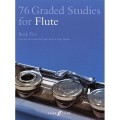76 Graded Studies For Flute - Book Two - Paul Harris, Sally Adams - progresywne ćwiczenia na flet poprzeczny cz. 2