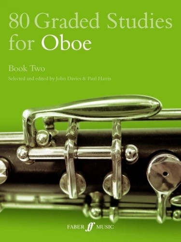 80 Graded Studies For Oboe - Book Two - progresywne ćwiczenia na obój cz. 2 - John Davies, Paul Harris