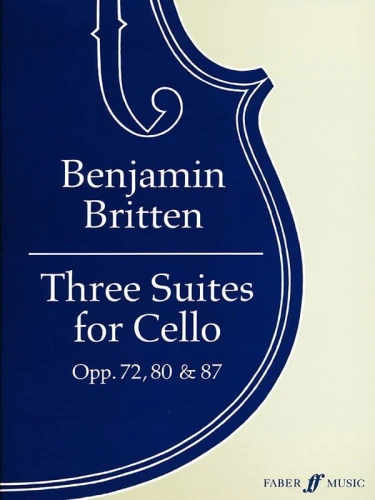 Benjamin Britten: Three Suites for Cello op. 72, op. 80, op 87 - 3 suity na wiolonczelę solo