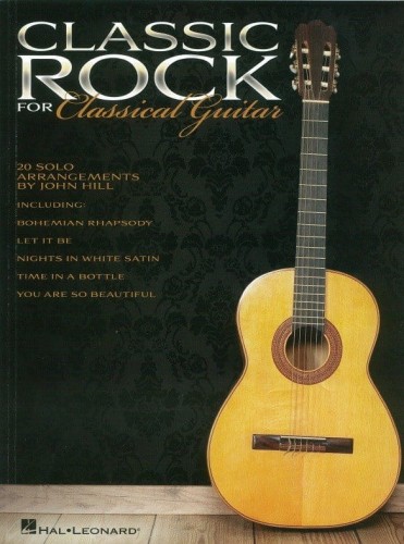 Classic Rock For Classical Guitar - nuty na gitarę klasyczną - Hill