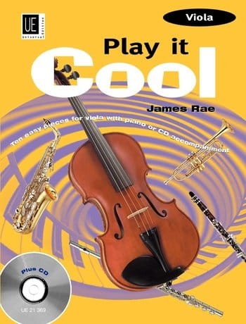 James Rae - Play it Cool - Viola (+ płyta CD) - nuty na altówkę z fortepianem