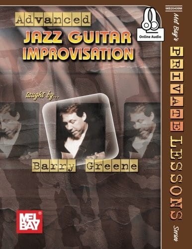 Advanced Jazz Guitar Improvisation (+ audio online) - Bary Greene - improwizacja dla gitarzystów