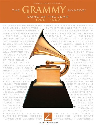 The Grammy Awards: Song Of The Year 1958-1969 (PVG) - Grammy Piosenka Roku - nuty na fortepian, melodia, akordy gitarowe, teksty