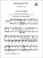 Rigoletto - Giuseppe Verdi - opera - nuty na głos, chór i fortepian