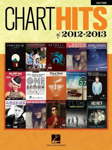 Chart Hits Of 2012-2013: Easy Piano - nuty na pianino w łatwym układzie