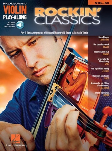 Rockin' Classics - Violin Play-Along Volume 53 - nuty na skrzypce (+ audio online)