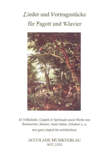 Lieder und Vortragsstucke fur Fagott und Klavier - nuty na fagot i fortepian