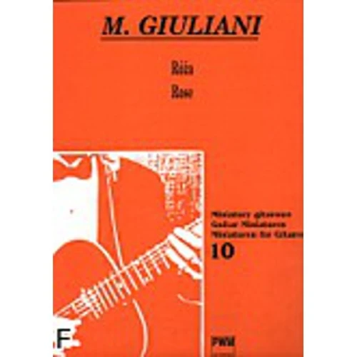 Róża op. 46 nr 9 na gitarę - nuty na gitarę - Mauro Giuliani