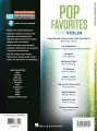 Pop Favorites for Violin: 10 Fun Hits (+ audio online) - łatwe nuty na skrzypce