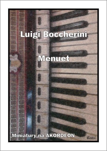 Luigi Boccherini: Menuet - nuty na akordeon