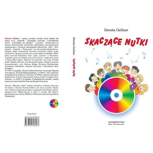 Skaczące nutki - przeboje dla dzieci - Dorota Gellner(+ płyta CD)