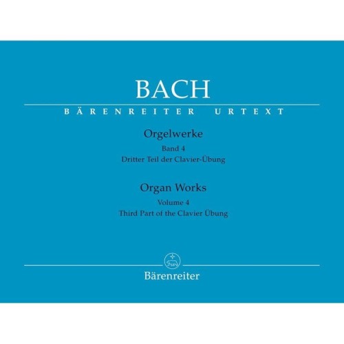 Jan Sebastian Bach: Organ Works Volume 4 - Orgelwerke Band 4 - Third Part of the Clavier Ubung - Utwory organowe część 4 - Manfred Tessmer, Christoph Wolff