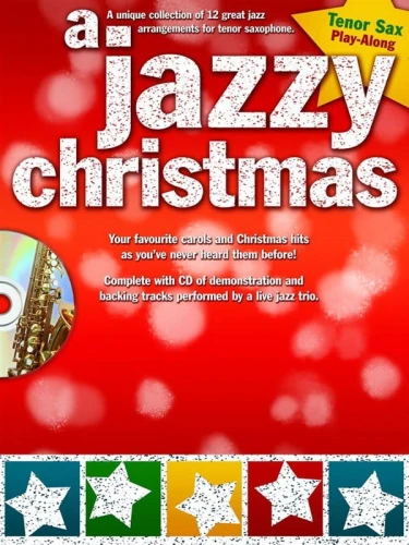 A Jazzy Christmas - Tenor Saxophone (+ płyta CD) - kolędy i pastorałki na saksofon tenorowy - Paul Honey