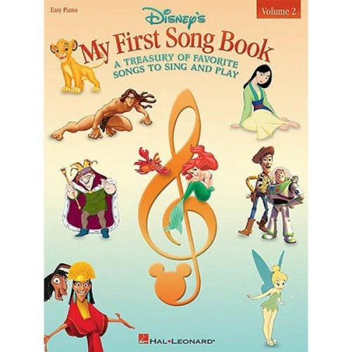 Disney's My First Songbook Vol. 2 - nuty na fortepian dla początkujących