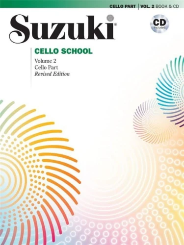 Suzuki Cello School 2 (+ płyta CD) - Shinichi Suzuki - podręcznik do nauki gry na wiolonczeli metodą Suzuki