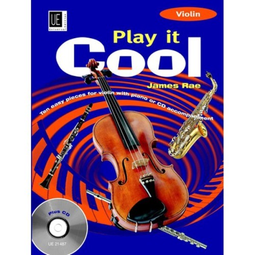 James Rae - Play it Cool - Violin (+ płyta CD) - nuty na skrzypce z fortepianem