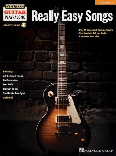 Deluxe Guitar Play-Along Volume 2: Really Easy Songs (+ audio online) - nuty i tabulatura na gitarę elektryczną