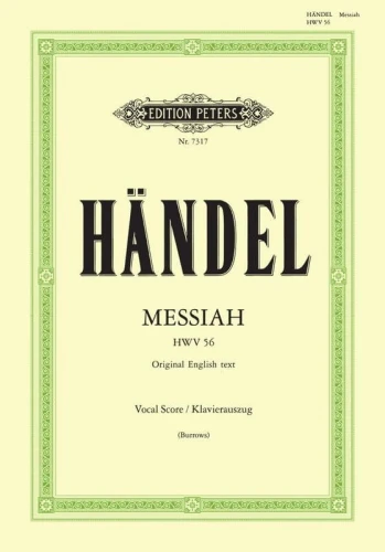 Georg Friedrich Händel: Messiah HWV 56 (original english text) - Mesjasz - nuty na chór + wyciąg fortepianowy