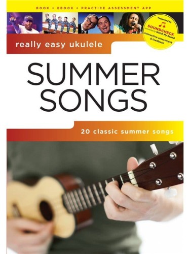 Really Easy Ukulele: Summer Songs - 20 wakacyjnych piosenek na ukulele - nuty, akordy, słowa (+audio online)