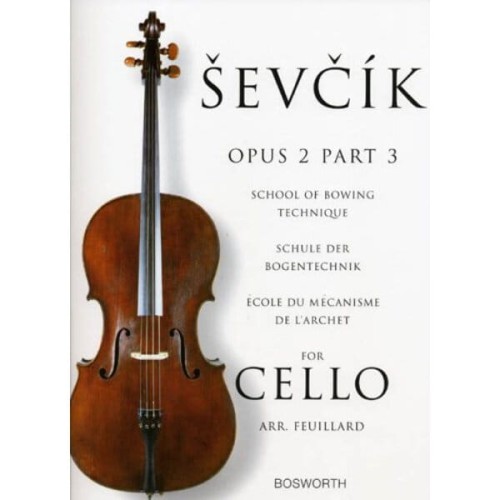 Otakar Sevcik - School of bowing technique op. 2 part 3 - ćwiczenia na prawą rękę na wiolonczelę