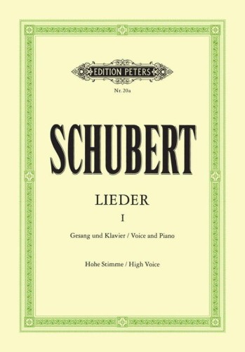 Franz Schubert: Lieder I - Pieśni tom 1 - 92 pieśni na głos wysoki z fortepianem