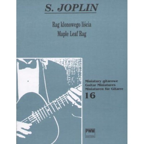 Rag klonowego liścia na gitarę - nuty na gitarę - Scott Joplin