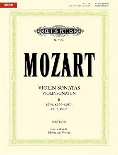 Wolfgang Amadeus Mozart - Violin Sonatas 2 (KV 296, KV 376-380) - sonaty skrzypcowe z fortepianem