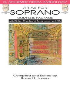 Arias For Soprano - Complete Package - nuty na głos z fortepianem - Robert L. Larsen (+ 4 płyty CD)