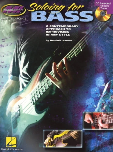 Soloing For Bass (+ płyta CD) - Dominik Hauser - współczesne podejście do improwizacji na gitarze basowej w każdym stylu