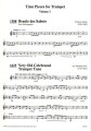 Time Pieces For Trumpet 3 - John Wallace, Paul Harris - nuty na trąbkę z fortepianem