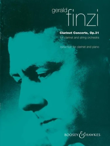 Gerald Finzi: Clarinet Concerto op. 31 - nuty na klarnet i fortepian