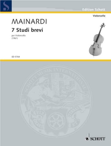 Enrico Mainardi: Sette Studi brevi - 7 ćwiczeń na wiolonczelę solo