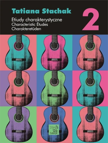 Etiudy charakterystyczne cz. 2 - Tatiana Stachak - nuty na gitarę klasyczną