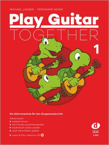 Play Guitar Together 1 - Langer (+ płyta CD) - Michael Langer, Ferdinand Neges - szkoła gry na gitarze w grupie