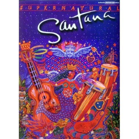 Santana Supernatural - nuty na gitarę z tabulaturami