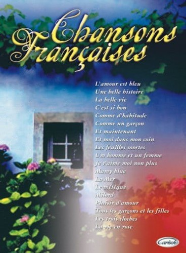 Chansons Francaises (PVG) - nuty na fortepian, melodia, akordy gitarowe do piosenek francuskich