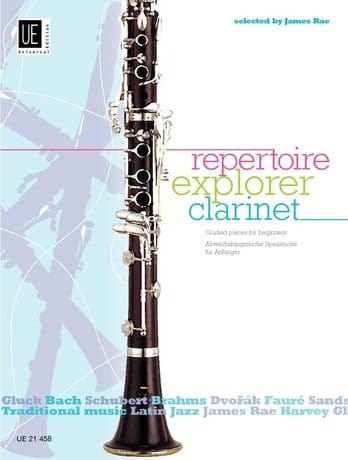 Repertoire Explorer - Clarinet 1 - nuty na klarnet solo i z fortepianem - James Rae