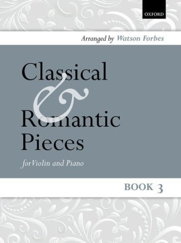 Classical and Romantic pieces for Violin 3 - Watson Forbes - nuty na skrzypce z fortepianem