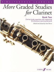 More Graded Studies for Clarinet - Book Two - progresywne ćwiczenia na klarnet - Paul Harris