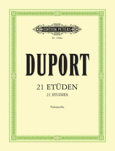 Jean-Louis Duport - 21 Studies for Cello - etiudy na wiolonczelę